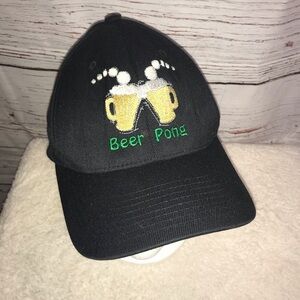 Lids hat beer pong